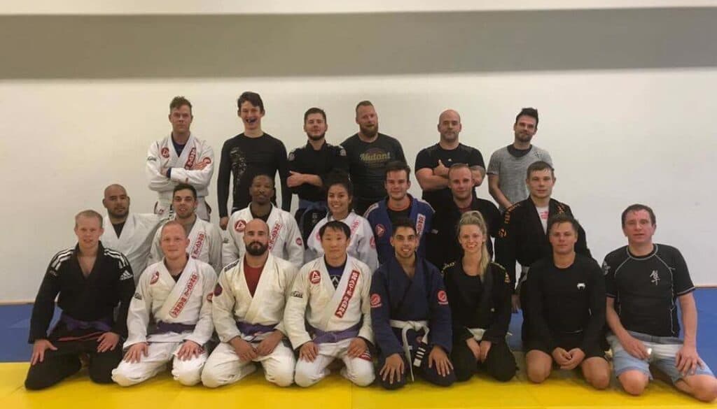 Renshu fights ( Dojo Kardinge ) in Groningen